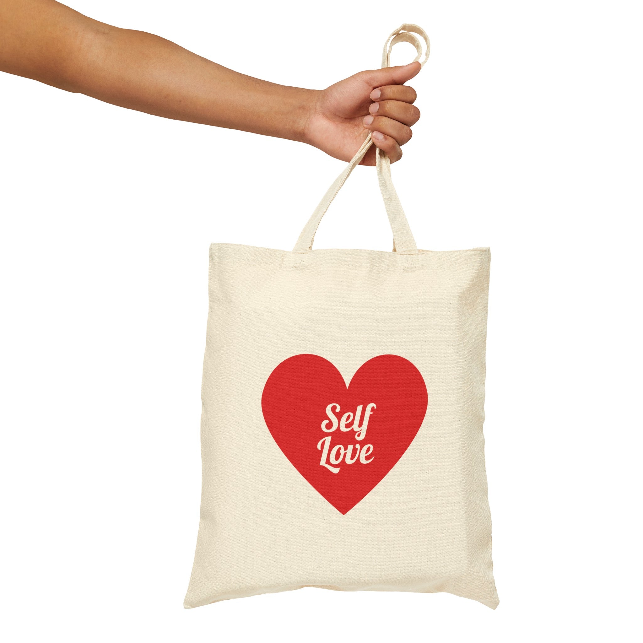 "Self Love" Canvas Tote Bag