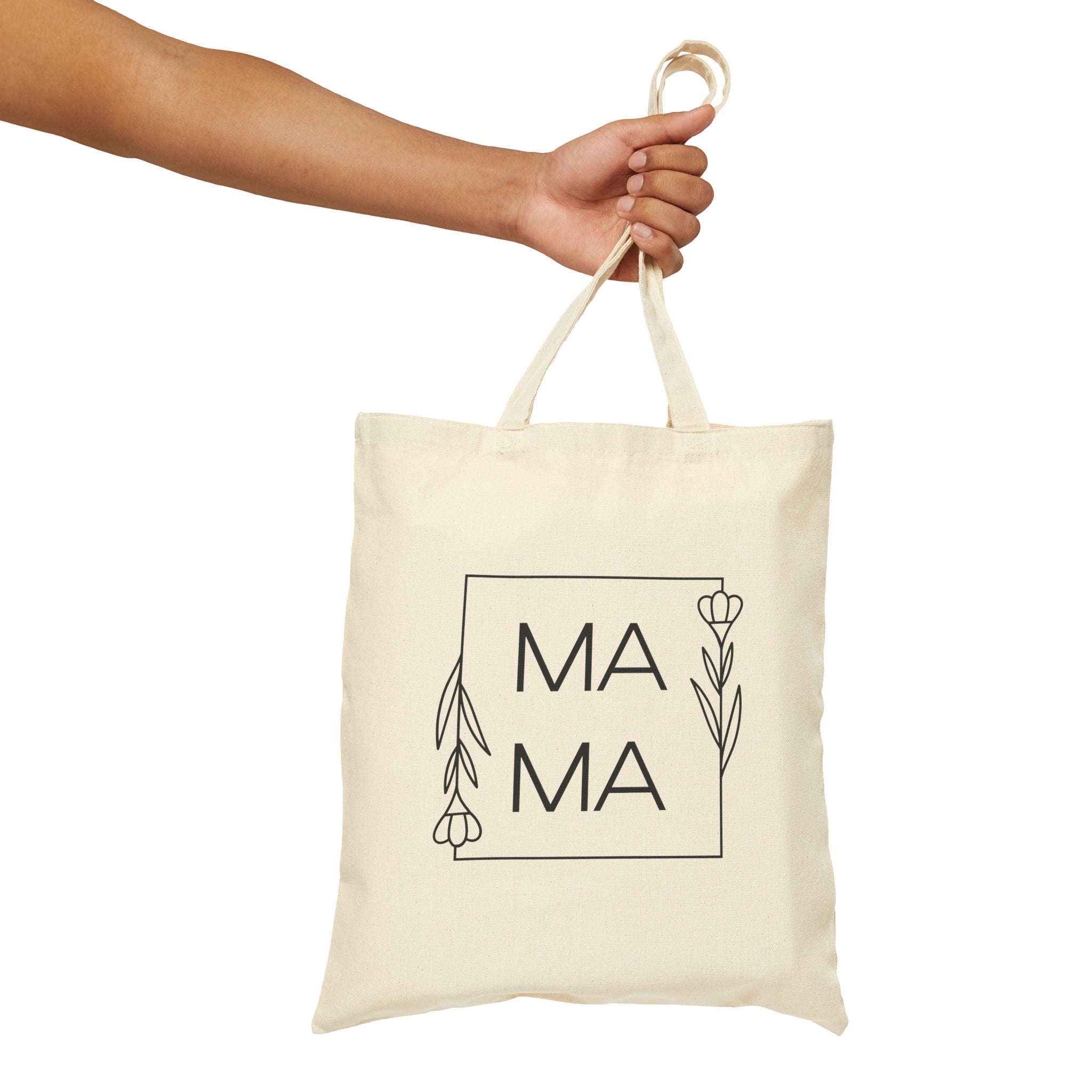 "MAMA" Canvas Tote Bag