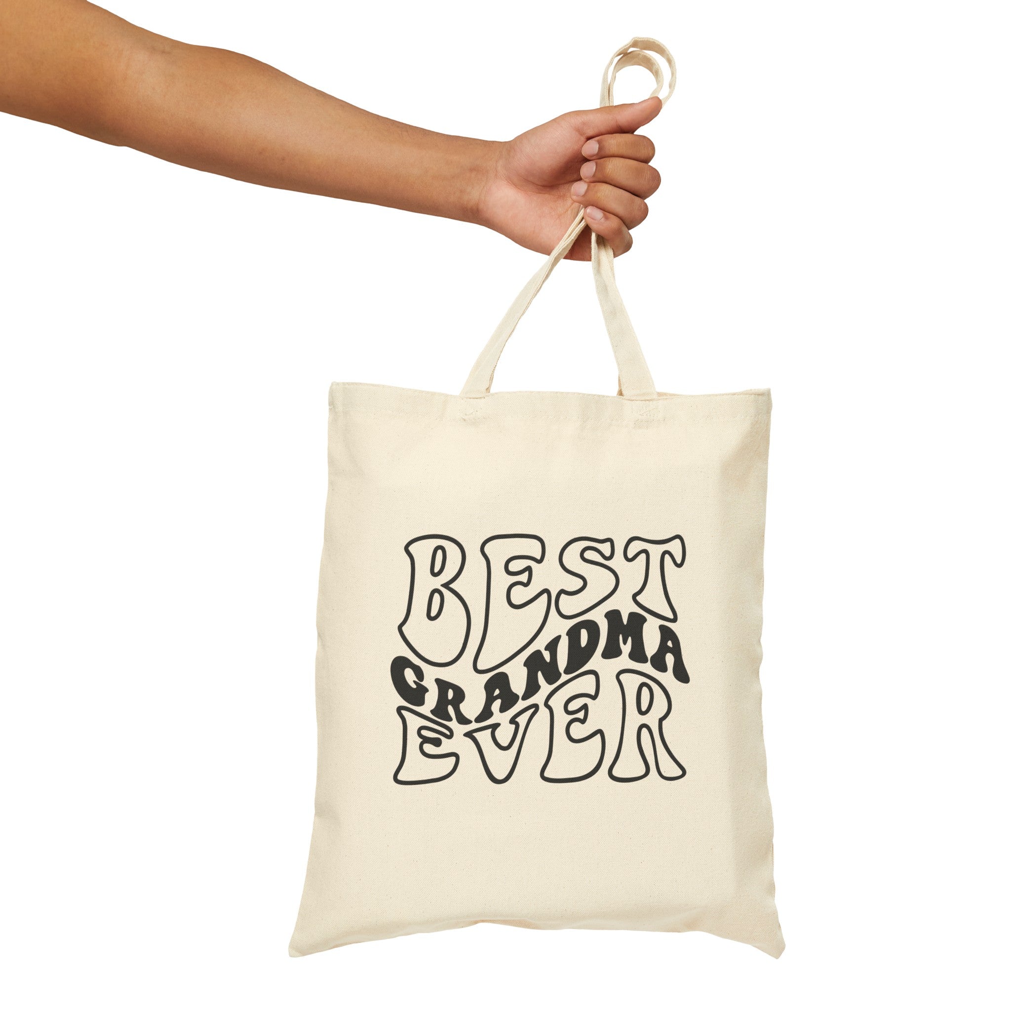 "Best Grandma" Canvas Tote Bag